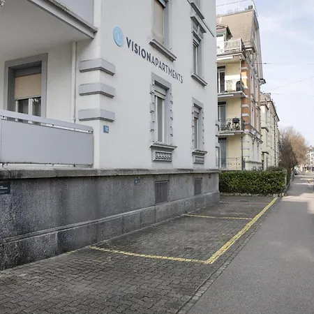 Daire Visionapartments Waffenplatzstrasse - Self Check-in Zürih