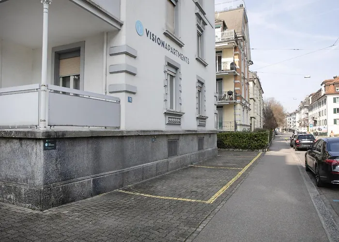 Apartament Visionapartments Waffenplatzstrasse - Contactless Check-in Zurych
